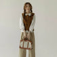 Corduroy Pocketful Vest (Brown)
