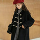 Basic Toggle Button Midi Coat (2 Colors)