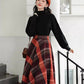 Pumpkin Jack Sweater & Skirt Set (Black/Orange)