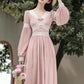 Rose Fairy Midi Dress (Pink)