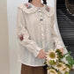 Flower Basket Embroidered Blouse (2 Colors)