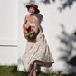Floral Poetry Cami Maxi Dress (White)