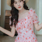 Strawberry Girl Mini Dress (Pink)