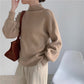 Balloon Sleeve Ribbed Sweater (4 Colors)