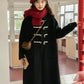 Basic Toggle Button Midi Coat (2 Colors)