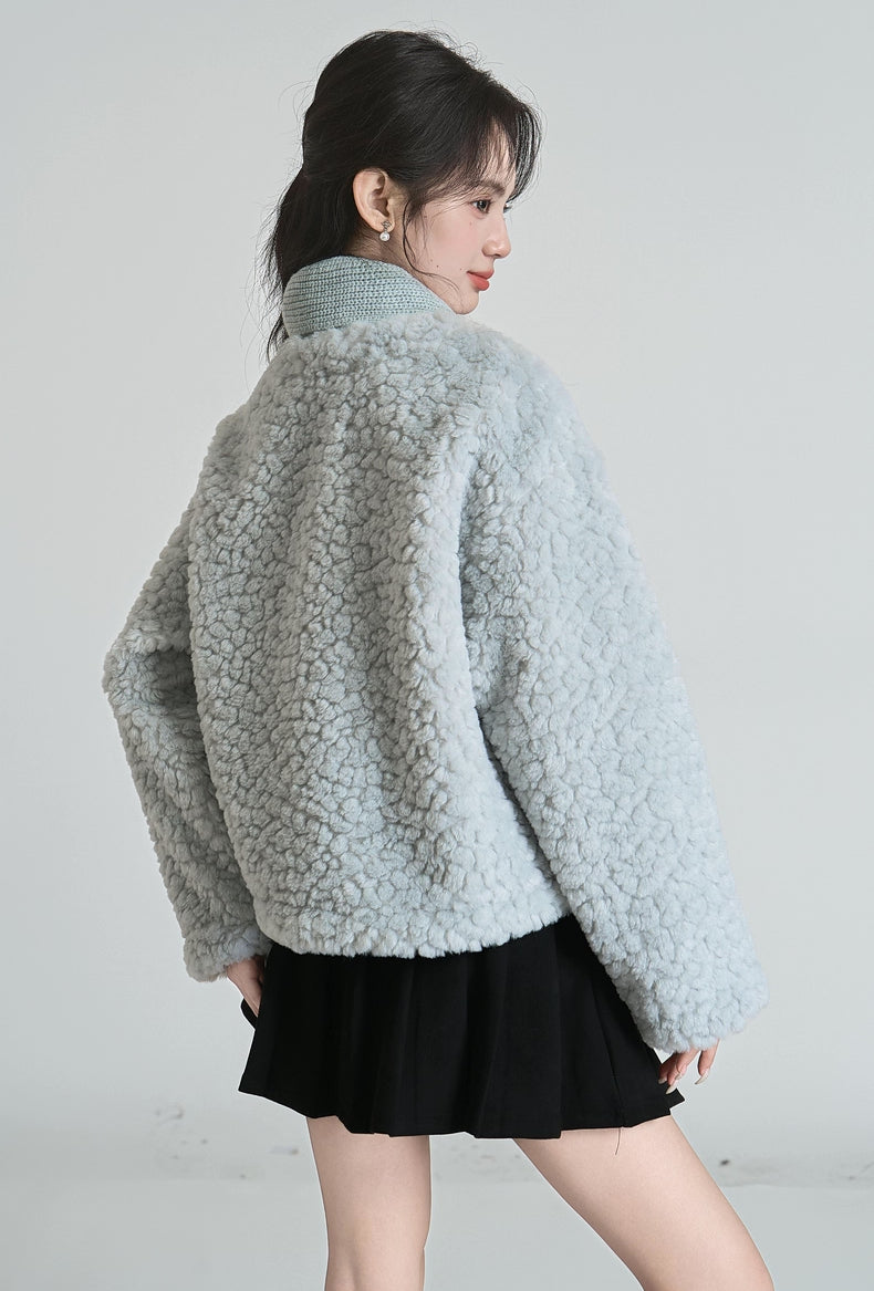 Sherpa Scarf Jacket (2 Colors)