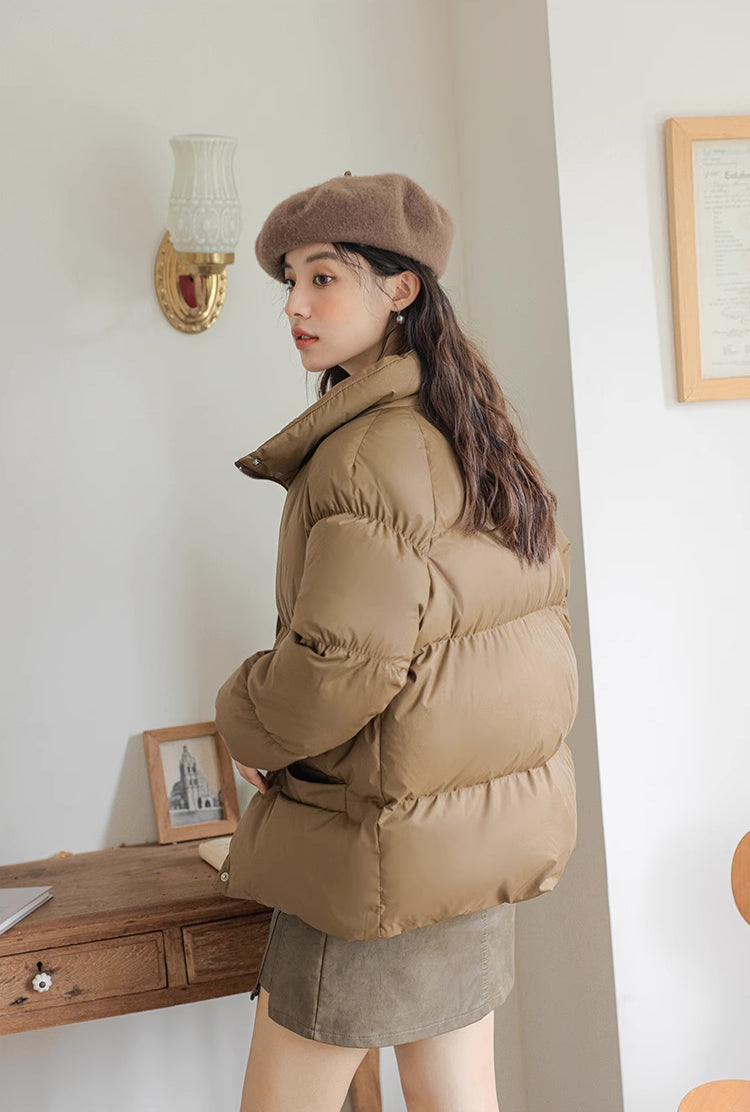 Basic Puffer Jacket (4 Colors)