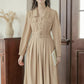 Detective Trench Dress (Khaki)