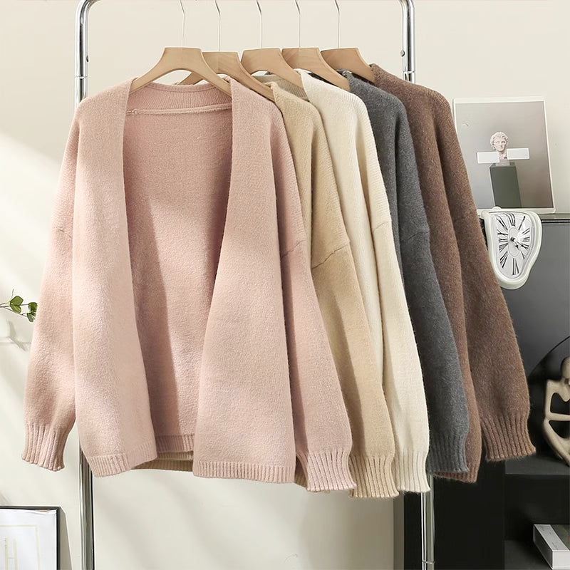 Basic Open Front Cardigan (7 Colors)