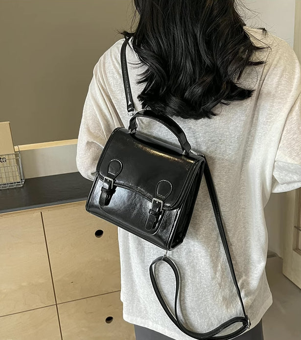 Boxy Satchel Bag (4 Colors)