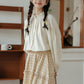 Marshmallow Puff Blouse (Cream)