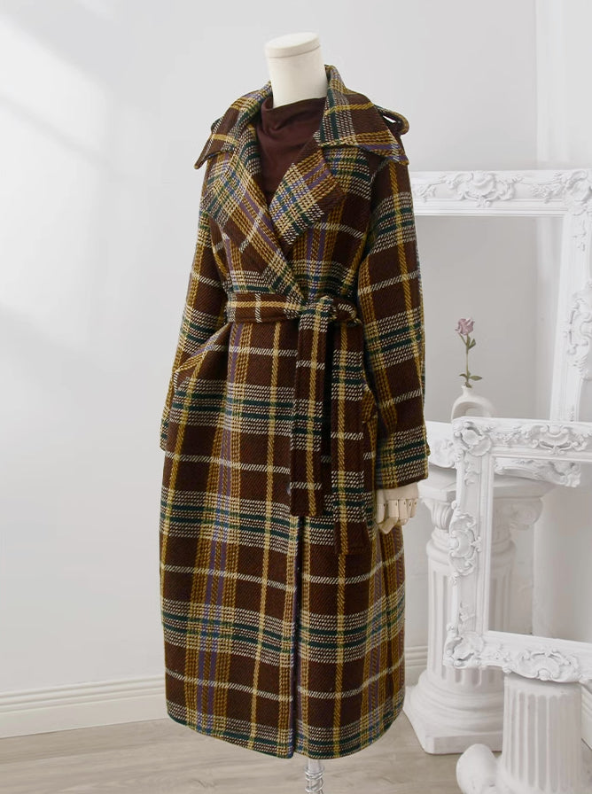 Forest Plaid Coat (2 Colors)