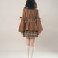 Trumpet Sleeve Short Coat & Skirt (2 Colors)