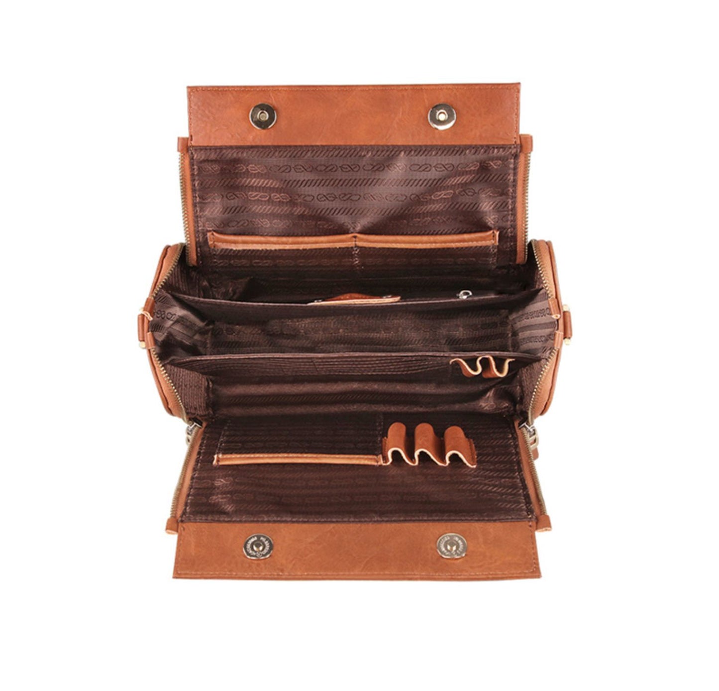 Traveller's Carry-All Bag (Cognac Brown)