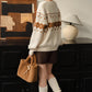 Cinnamon Fair Isle Sweater (Cream)