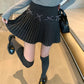 Little Bow Pleated Mini Skirt (4 Colors)