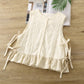 Floral Whimsy Embroidered Vest (Beige)