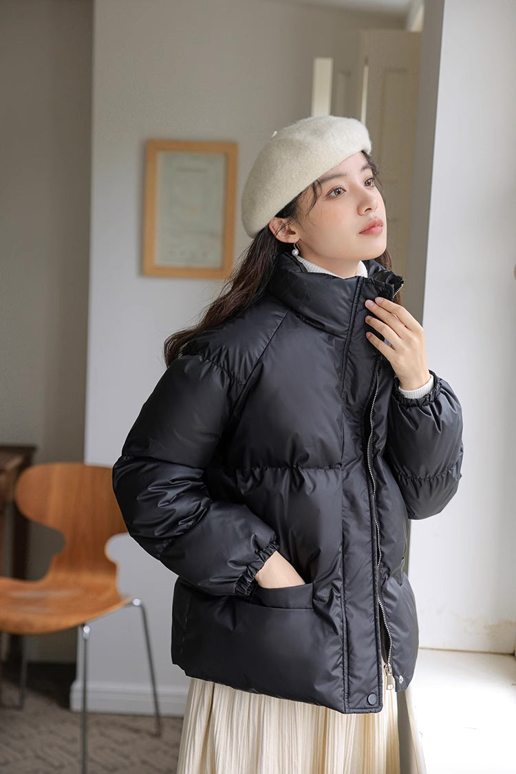 Basic Puffer Jacket (4 Colors)