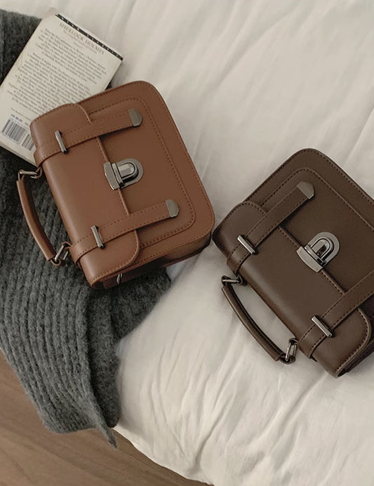 Buckle Satchel Bag (3 Colors)