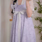 Pastel Bows Qixiong Dress (Purple)