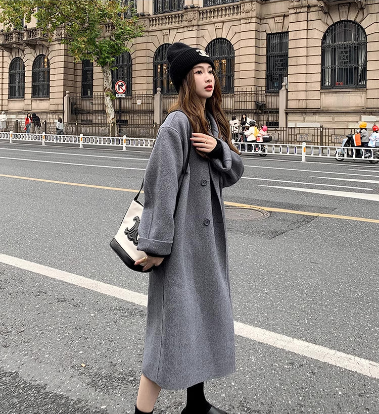 Basic Faux Wool Coat (5 Colors)