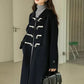 Basic Toggle Button Midi Coat (2 Colors)