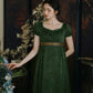 Ivy Regency Maxi Dress (Deep Olive)