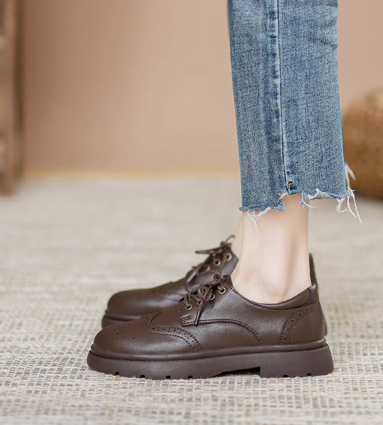 Chunky Oxford Shoes 2 Colors