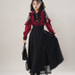 My Villain Arc Blouse & Skirt (Maroon/Black)