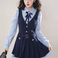 Little Academy Dress & Jacket Set (Navy)