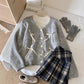 Sweet Bow Lace Cardigan (2 Colors)