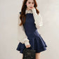 Prep Plaid Mini Dress & Blouse (2 Colors)