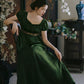 Ivy Regency Maxi Dress (Deep Olive)