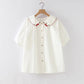 Mushroom Squirrel Blouse (2 Colors)