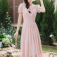 Blossom Tea Midi Dress (Pink)