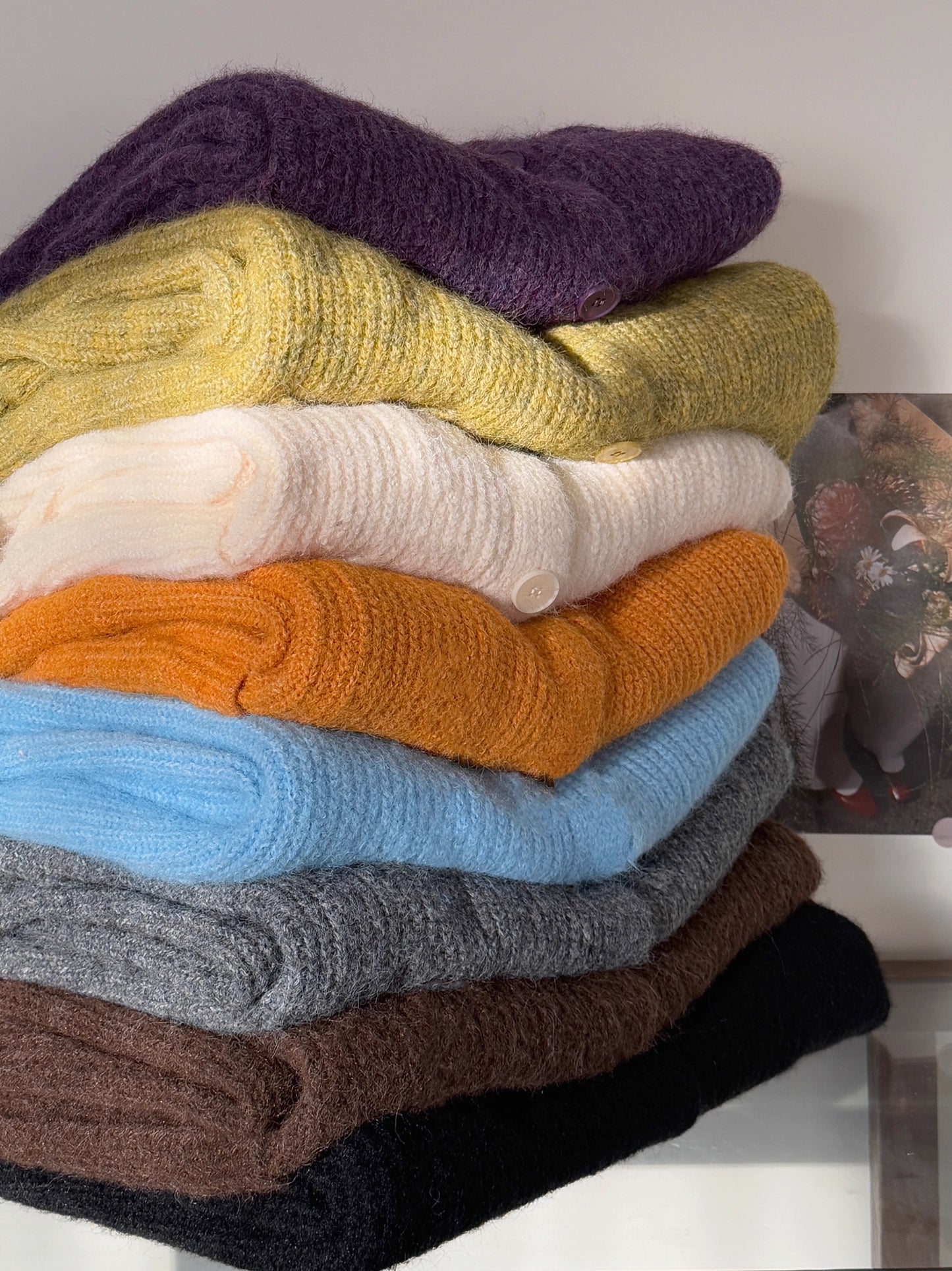 Newsboy Knitted Cardigan (8 Colors)