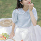 Budding Blossoms Short Sleeve Blouse (2 Colors)