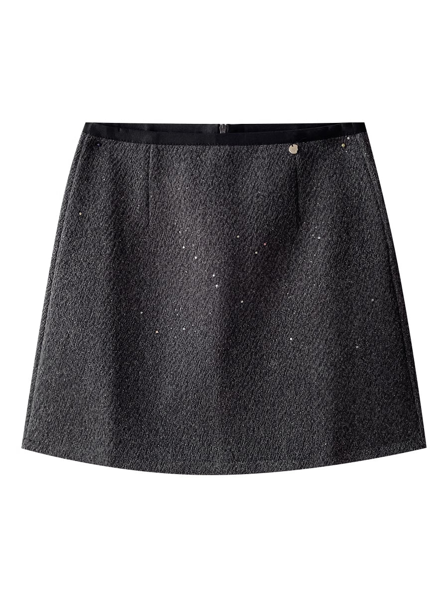 Sparkly Mini Skirt (2 Colors)