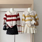 Varsity Stripe Collared Cardigan (3 Colors)