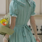 Midsummer Blues Midi Dress (Teal)
