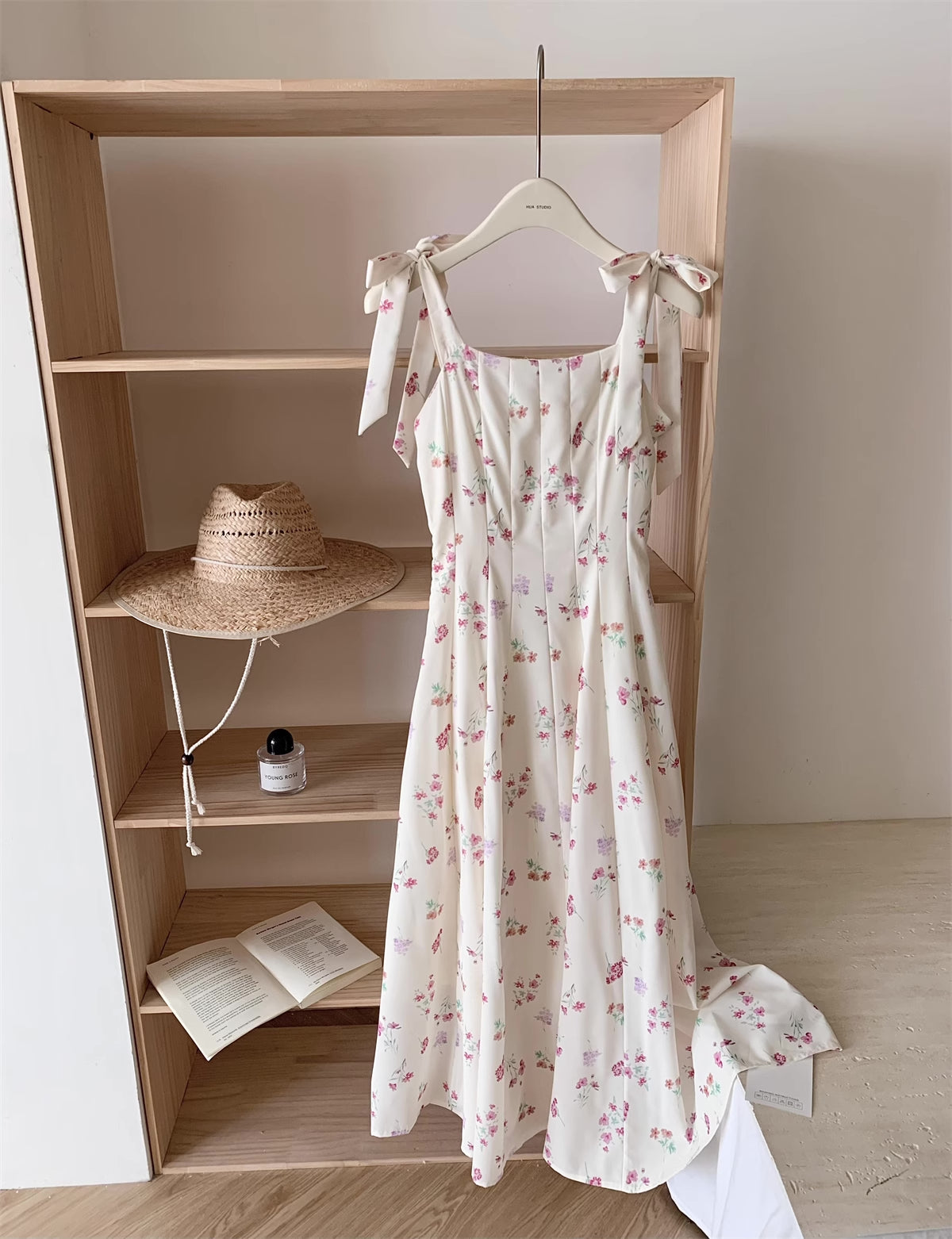 Flower Girl Maxi Dress (White)