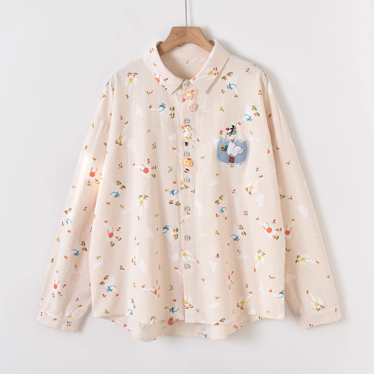 Goosing Around Blouse (2 Colors)