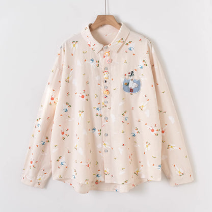 Goosing Around Blouse (2 Colors)