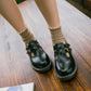 Double Buckle Mary Jane Brogues (2 Colors)
