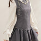 Prep Plaid Mini Dress & Blouse (2 Colors)