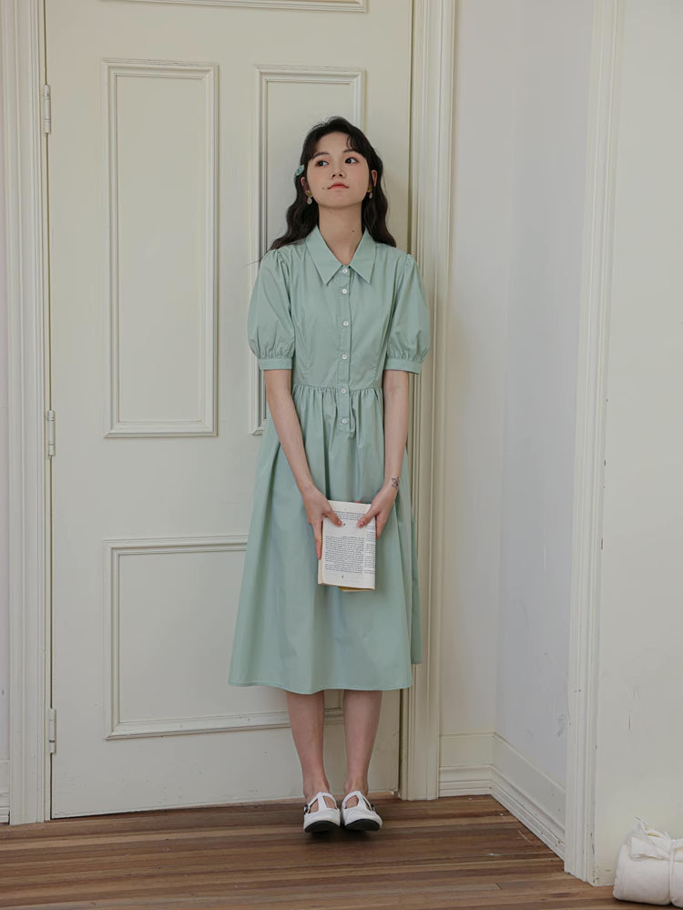 Everyday Midi Shirt Dress (2 Colors)