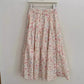 Oopsy Daisy Midi Skirt (White/Pink)