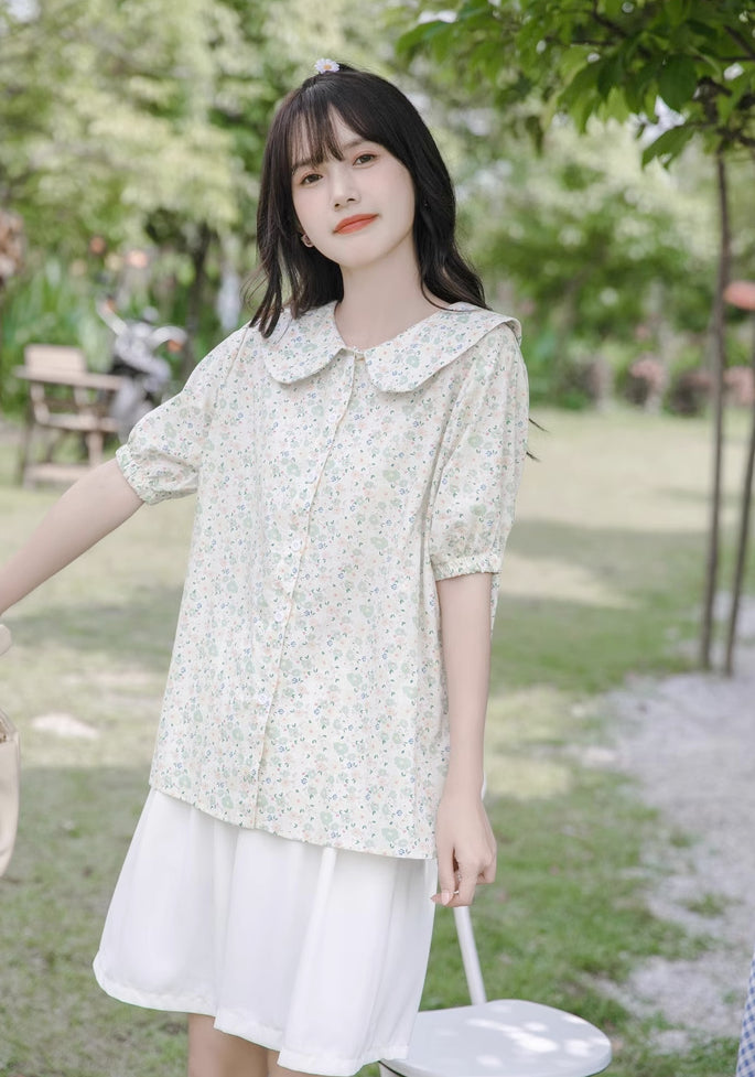 Pastel Garden Blouse (2 Colors)