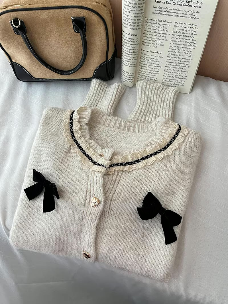 Sweet Hearts & Bows Cardigan (2 Colors)