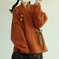 Fruity Fuzz Cross Collar Jacket & Mamianqun Set (2 Colors)